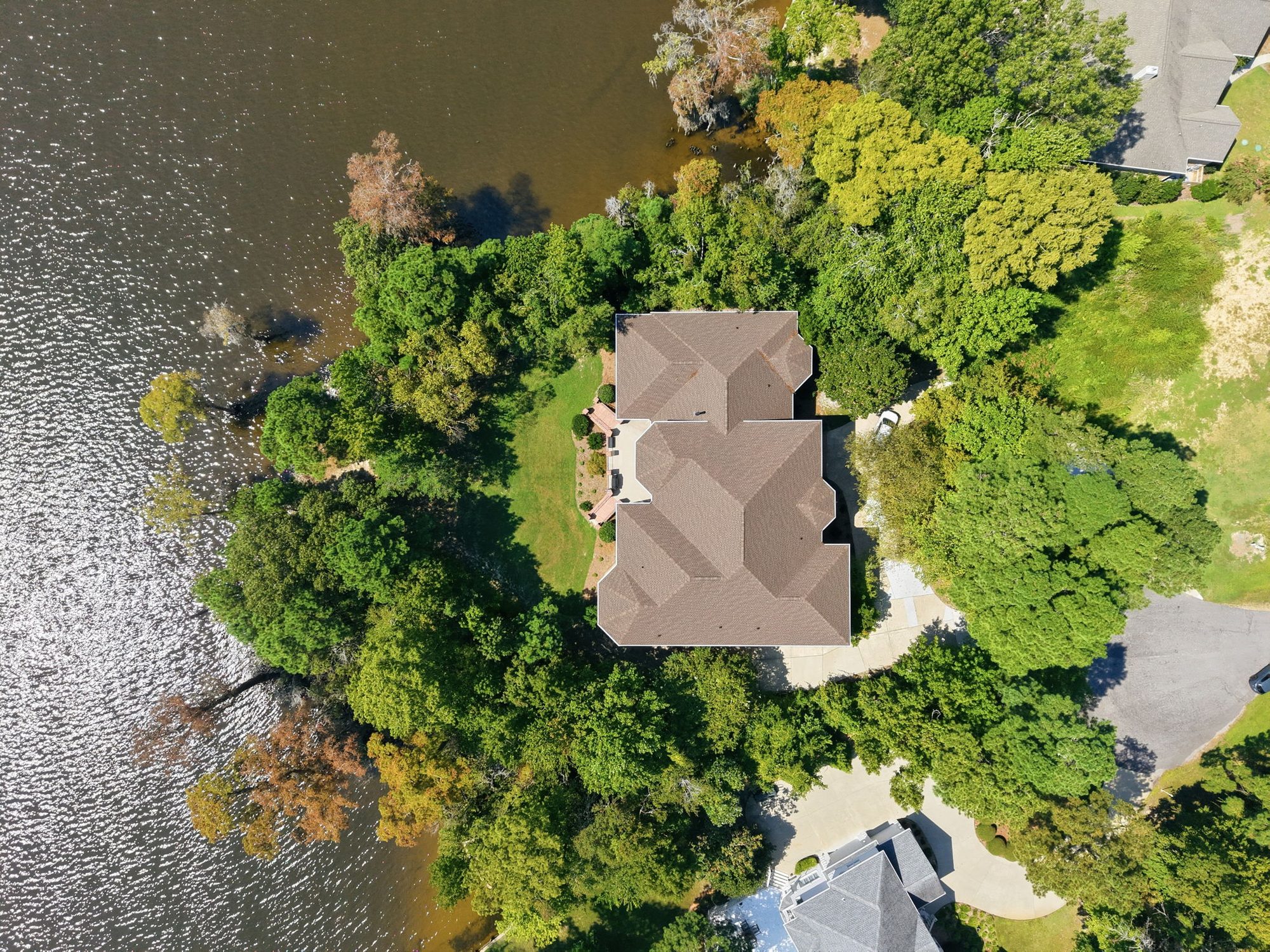 Overhead view