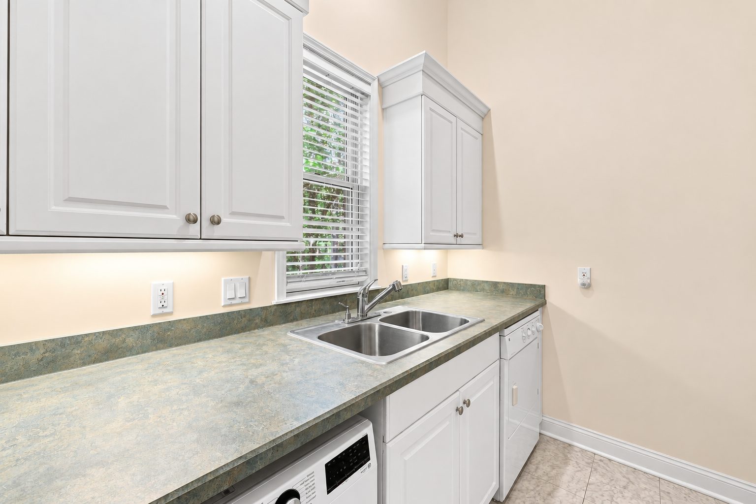 Main-level laundry